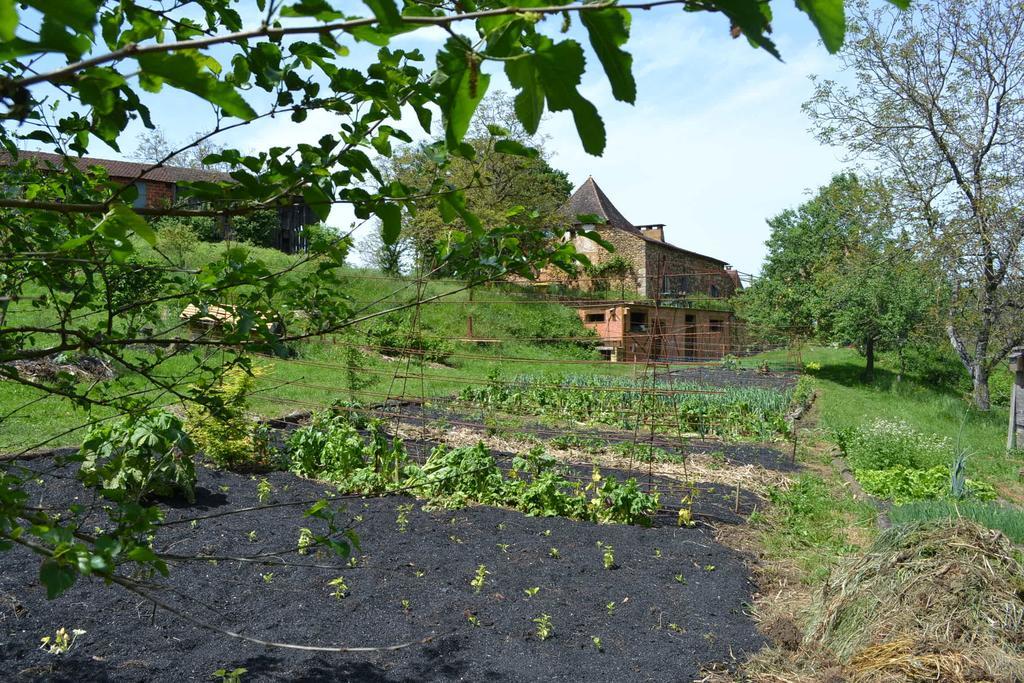 ホテルLa Ferme De Cagnolle Saint-Amand-de-Belvès エクステリア 写真